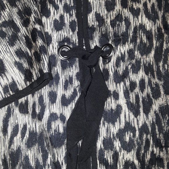 Rebecca Moses leopard print women jacket/blazer XS - Picture 7 of 8